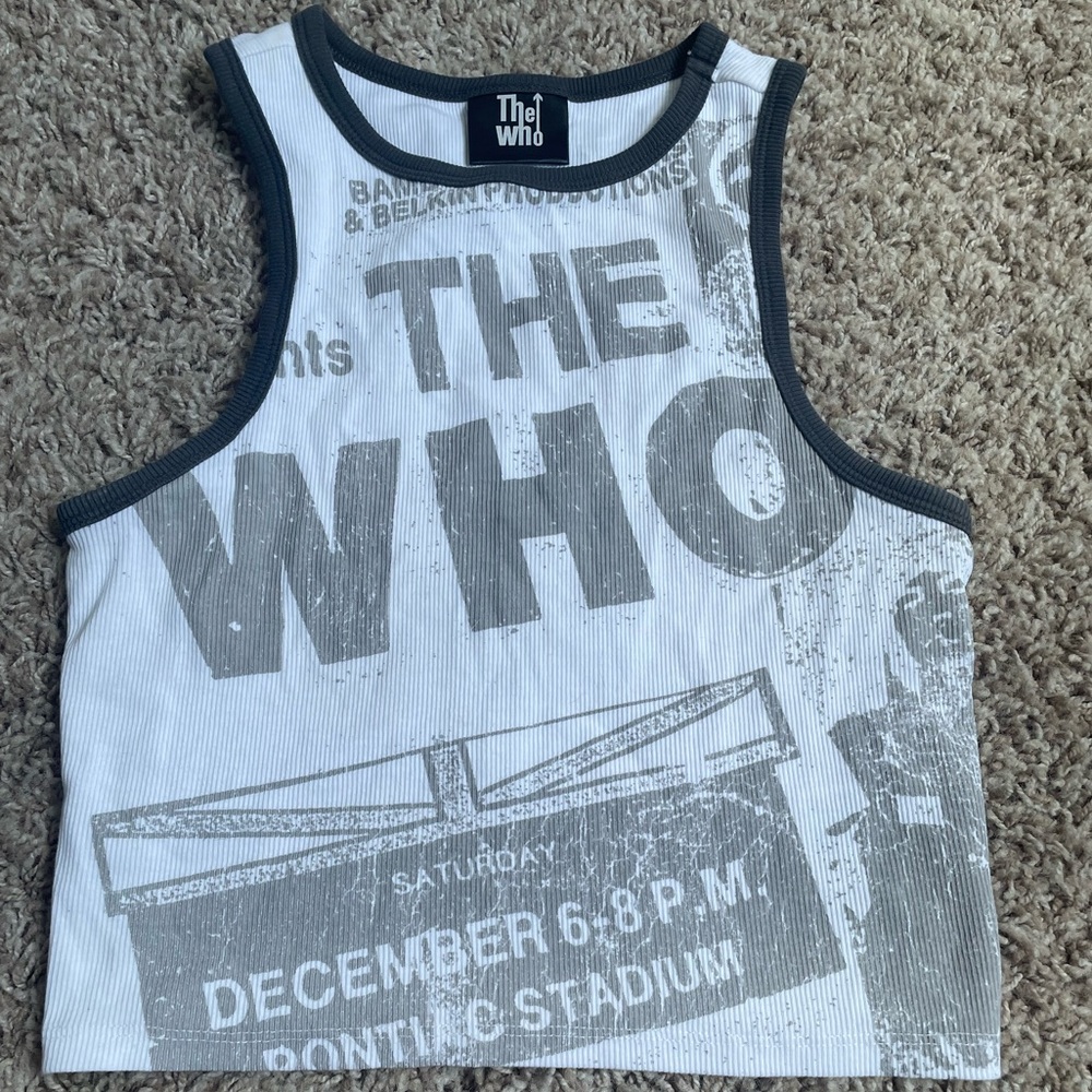 cotton on  the who tank top